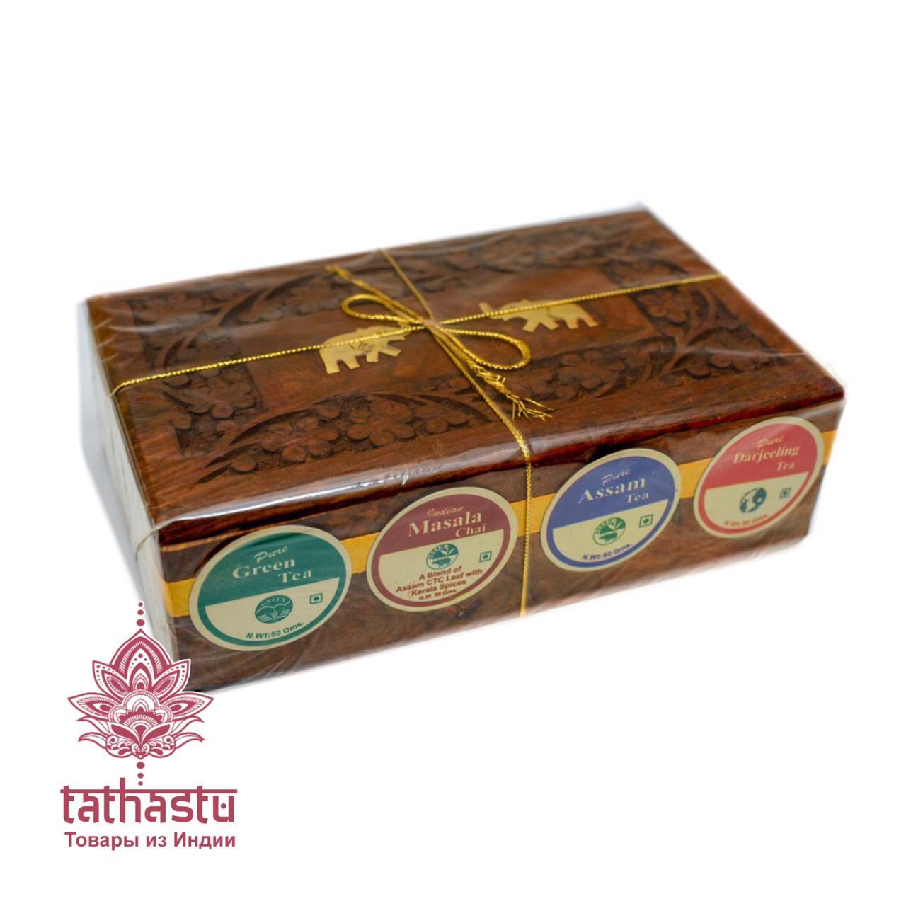 Tathastu красивые подарочные коробки из тикового дерева. Tathastu товары и индии
