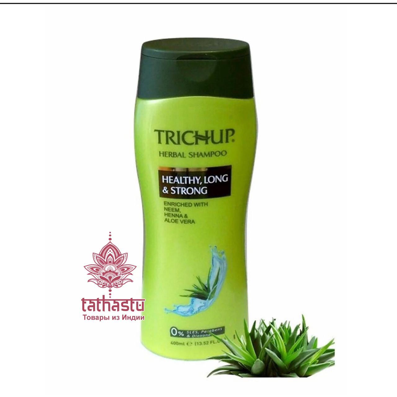 Шампунь Тричуп - эффективное средство для укрепления волос и оздоровления кожи головы. Tathastu товары и индии