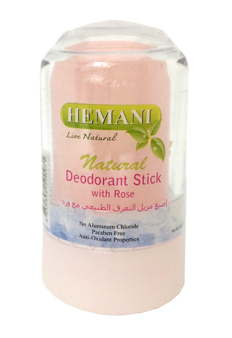 Соляной дезодорант с экстрактом розы от Hemani, ОАЭ. Tathastu товары и индии